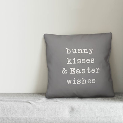 Alcorn Happy Easter Throw Pillow The Alcorn Happy Easter Throw Pillow The